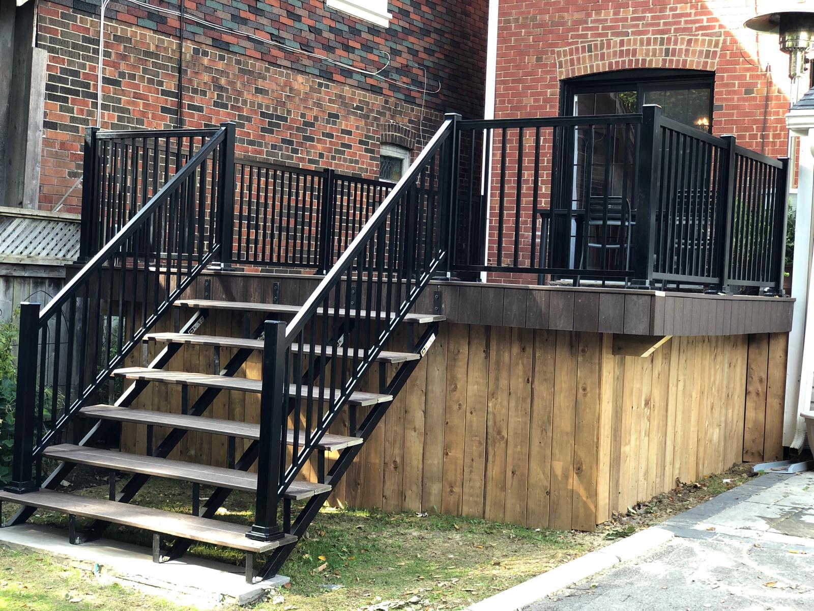 Deck renovation example 1